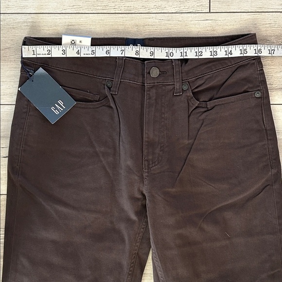 GAP Men's brown 5 pocket pants size 32x32 - Picture 4 of 9